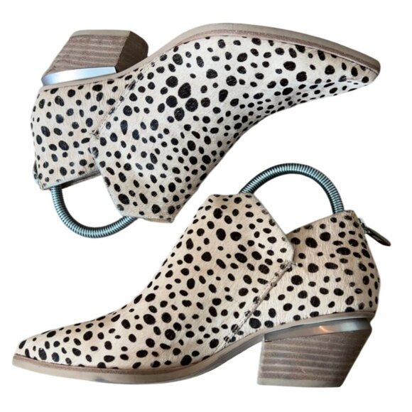 Dolce Vita leopard booties size 7.5 - Picture 1 of 7
